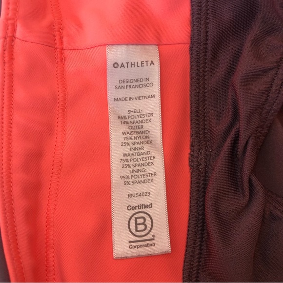 Athleta Run With It 3” Mauve Purple Workout Shorts - Picture 6 of 7